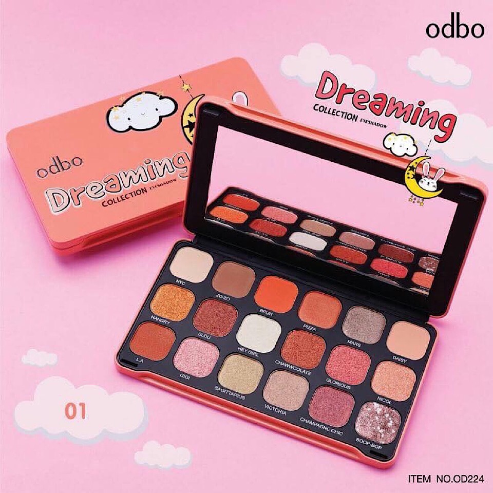 PHẤN MẮT ODBO DREAMING COLLECTION EYESHADOW
